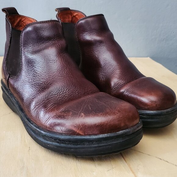 Birkenstock Footprints Leather Chelsea Boots/ Size 10 Men's - Picture 4 of 10